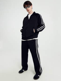 Брюки и леггинсы Mark Formelle 181251/22/3426Ц-2 черный_св.молочный