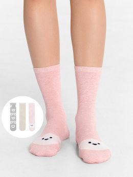 Носки и гольфы Mark Formelle 392A-2526/243392A розовый_мел._бежевый_мел._серый_мел._рис.2526