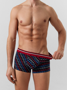 Нижнее белье Mark Formelle 411215-3/25-5148П-5 синий_океан_вино_разноц._узор_на_черном