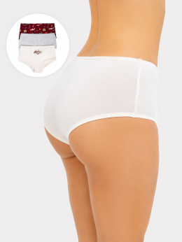 Трусы Mark Formelle 412458-3/22/22.22-20331П-5 молочный_печать_2_сл_1тр_на_дет_пер