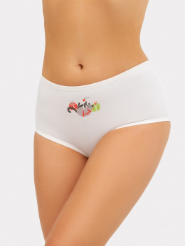 Трусы Mark Formelle 412458-3/22/22.22-20331П-5 молочный_печать_2_сл_1тр_на_дет_пер