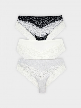 Трусы Mark Formelle 412538-3/24-46-30541Ц-1 листики_на_черном