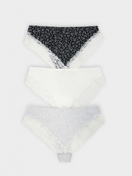 Трусы Mark Formelle 412538-3/24-46-30541Ц-1 листики_на_черном