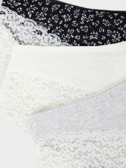 Трусы Mark Formelle 412538-3/24-46-30541Ц-1 листики_на_черном