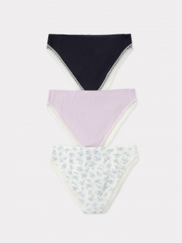 Трусы Mark Formelle 412550-3/24-76-27089Ц-1 цветочки_на_молочном