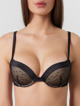 Бюстгальтеры и бюстье Mark Formelle 512450/24-28853Ц-10 черный_в_сердечки