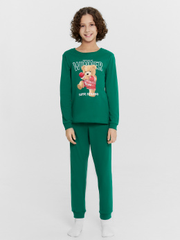 Пижамы Mark Formelle 563311/24-29451ПП-0 зеленый_печать_Печать