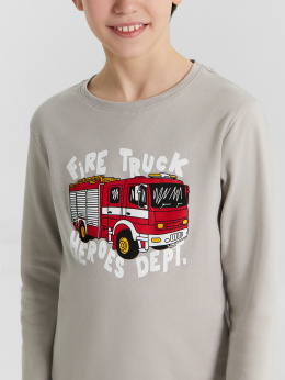 Пижамы Mark Formelle 563326/24-34456ПП-2 серый_печать_Печать