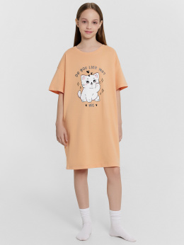 Пижамы Mark Formelle 577717/24-33124ПП-0 персик_печать_Печать