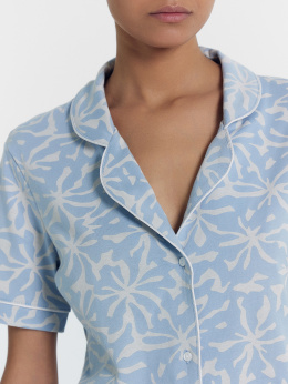 Пижамы Mark Formelle 592478/24-26552ПП-0 голубой_узор