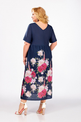 Платья Swallow 849 темно-синий