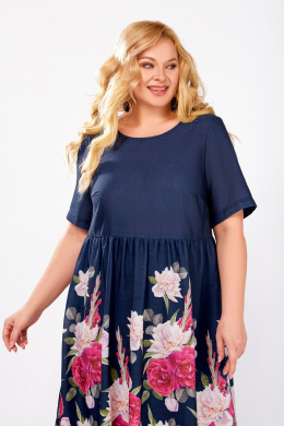 Платья Swallow 849 темно-синий