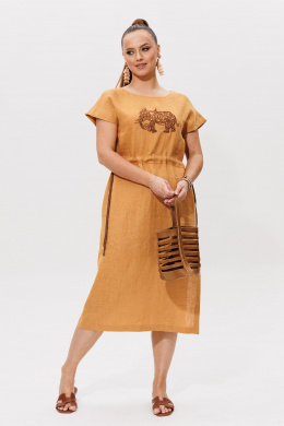 Платья Galean Style 852.1 охра