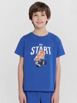 Комплекты и костюмы Mark Formelle 563322-1/24-32077ПП-0 синий_печать_Печать