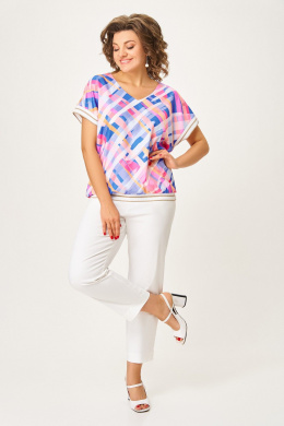 Блузы Swallow 839.6 ярко-голубой