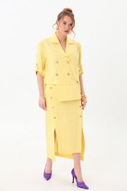 Юбки NikVa 971-3 лимонный