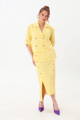 Юбки NikVa 971-3 лимонный