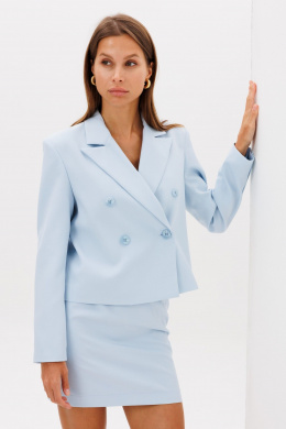 Юбки THE NAME 2418 голубой