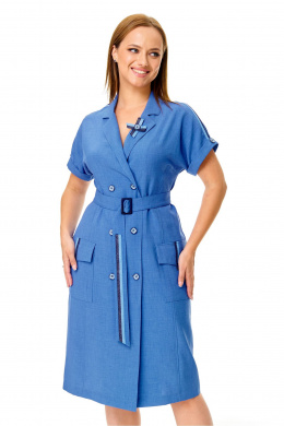 Платья T&N 7661 голубой_темный