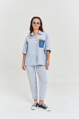 Рубашки AVE RARA 2227 голубой