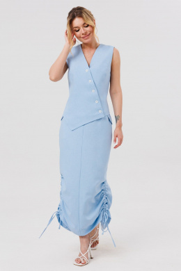 Комплекты юбочные Amberа Style 2123 голубой