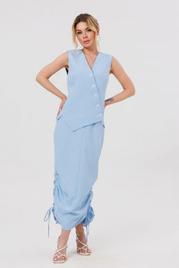 Комплекты юбочные Amberа Style 2123 голубой