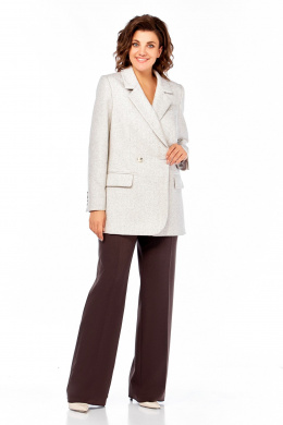 Ольга Стиль С-952 серый-коричневый