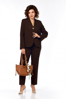 Брючные костюмы Vilena 1086 шоколад