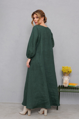 Платья АМУЛЕТ 9911 изумруд