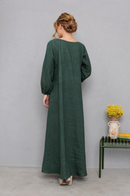 Платья АМУЛЕТ 9911 изумруд