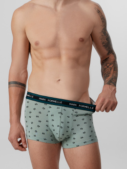 Mark Formelle 411124-3/25-5136П-5 топоры_на_зеленом_льду_т.зеленый_узор_на_черном