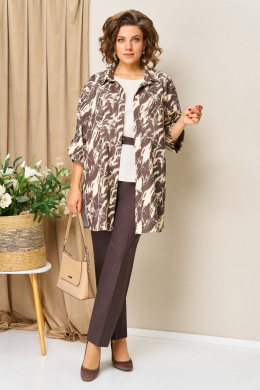 VOLNA 1446 шоколадно-бежевый