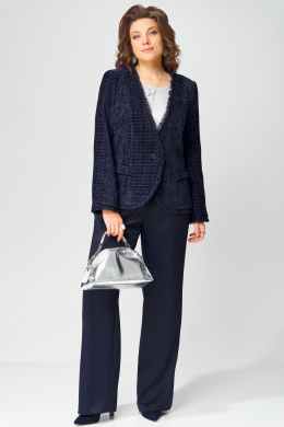 Брючные костюмы Fita 4054 темно-синий