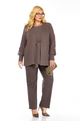 Джемперы Элль-стиль 2418 кофе