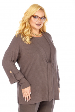 Джемперы Элль-стиль 2418 кофе