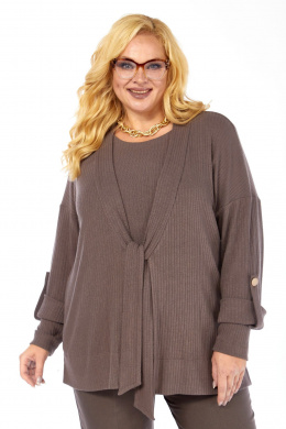 Джемперы Элль-стиль 2418 кофе