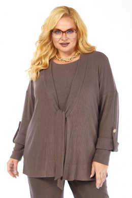 Джемперы Элль-стиль 2418 кофе