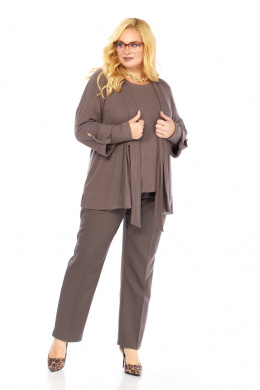 Джемперы Элль-стиль 2418 кофе