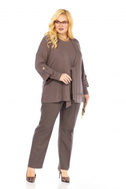 Джемперы Элль-стиль 2418 кофе