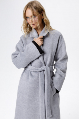 Пальто PiRS 6305 серый