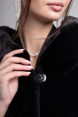 Шубы и дублёнки Мехофф Линия19.12-52 черный