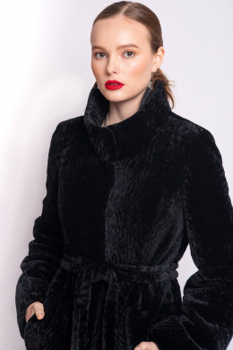 Шубы и дублёнки Мехофф Марго 110.12-10 черный