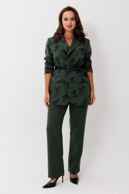 Брючные костюмы Mislana 1267 зеленый
