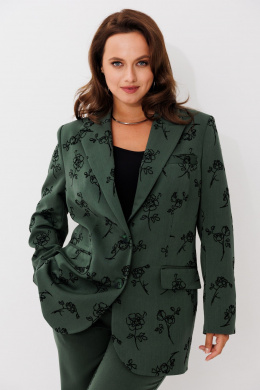 Брючные костюмы Mislana 1267 зеленый