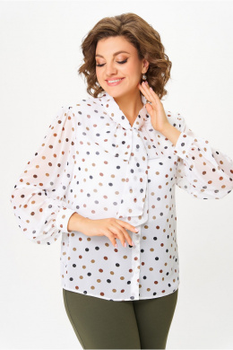 DaLi 7011.1 белая в горох