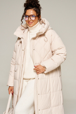 Пальто Beautiful&Free 8016 молочный