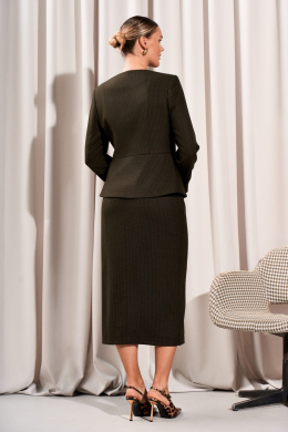 Юбочные костюмы Lissana 5039 хаки-черный