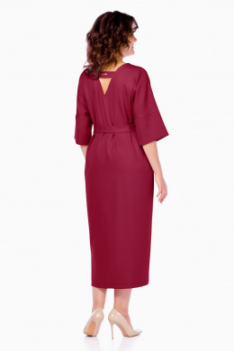 Платья БагираАнТа 1046 бордовый