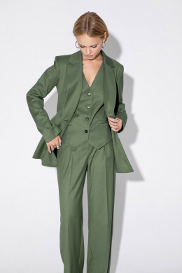 Брючные костюмы PiRS 5031 зеленый