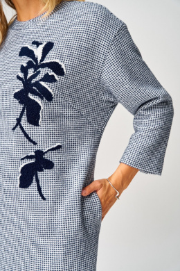 Платья Laikony L-183 сине-белый